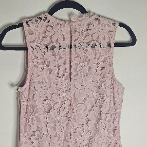 NWT Pink Lace Cocktail Dress Small - Picture 4 of 12